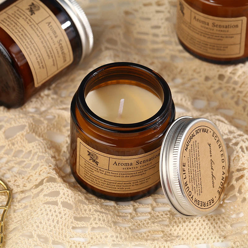 Aromatic Soybean Candles