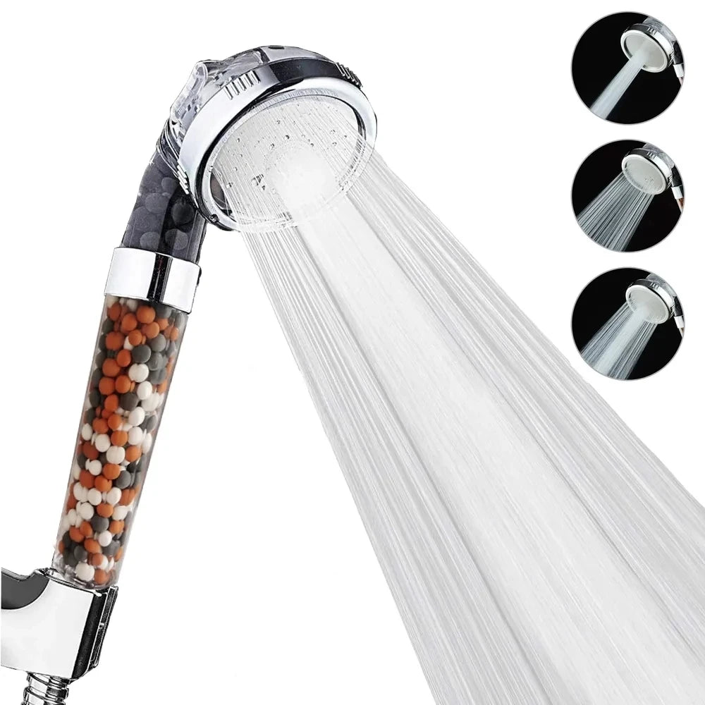 3 Functions High Pressure Shower Head