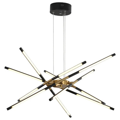 Modern Geometric LED Chandelier