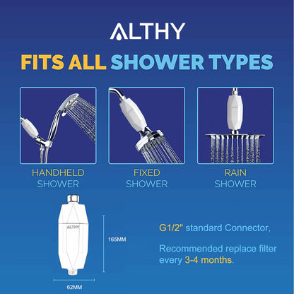 ALTHY Shower Water Filter