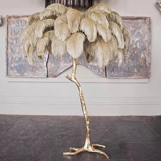 Feather Floor Lamp