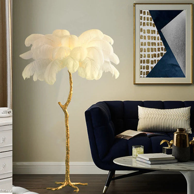 Feather Floor Lamp