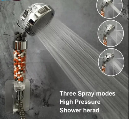 3 Functions High Pressure Shower Head